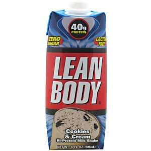  Labrada Nutrition Lean Body RTD, Cookies & Cream, 12   17 