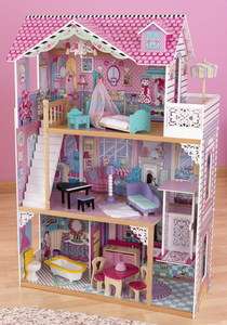   KidKraft Annabelle Wood Dollhouse Childrens Pretend Play Doll House