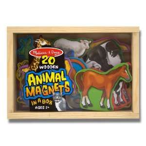  Melissa & Doug 20 Animal Magnets in a Box Toys & Games