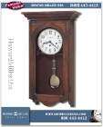   Howard Miller Key wound triple chime Vintage Mahogany Wall Clock