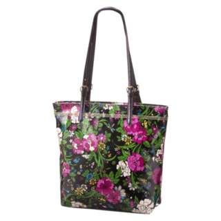 Black Floral Shopper Handbag.Opens in a new window