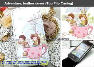 Apple iPhone 4S/4 Cute Protective Cell Phone Leather Case Cover 