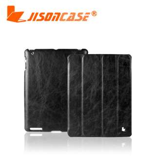   High Quality Genuine Leather Case Cover For Apple iPad 2 2nd   