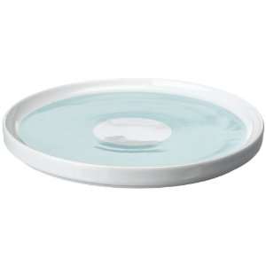  Signature Housewares Aquavit Decal 8 1/2 Inch Salad Plates 