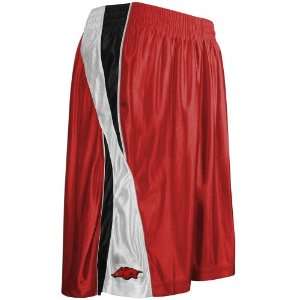 Nike Arkansas Razorbacks Cardinal Zone Durasheen Basketball Shorts 