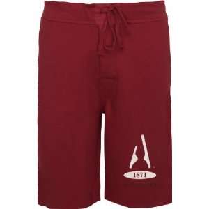  Arkansas Razorbacks Crimson Fleece Shorts Sports 