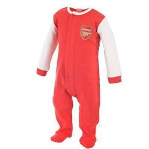  Arsenal FC Authentic EPL Baby Sleepsuit 12 18 months 