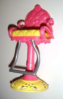 Barbie Doll Sized Furniture Pink Yellow Chair For Dolls  