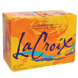 La Croix Sparkling Water Natural Orange Flavor, 12 pack, 12 oz cans 