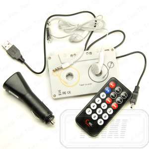 Car  Player Tape Cassette Adapter + Card Reader in 1  
