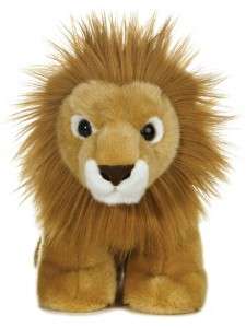 11 Plush Aurora Tan Lion Jungle Stuffed Animal Toy NEW