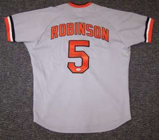   Baltimore Orioles Vintage Sand Knit Authentic Jersey PSA/DNA #K09694