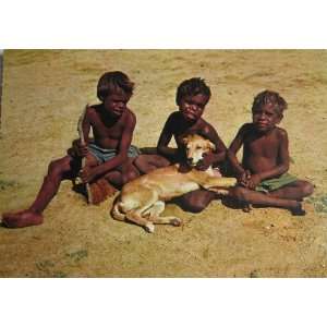   Kruger Postcard   Aboriginal Children, Australia 