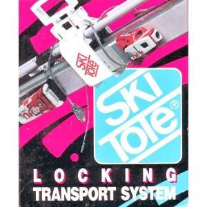   Ski Tote Locking Transport System   Carrying Handle 