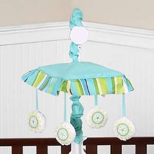   and Lime Layla Musical Baby Crib Mobile by JoJo Designs Baby
