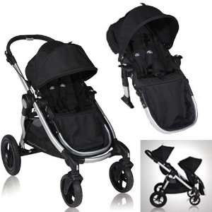  Baby Jogger City Select Stroller with 2nd Seat Onyx Baby