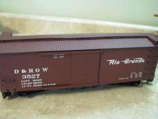 BACHMANN BOX CAR 3527 TRAIN D&RGW G SCALE Sliding Doors  