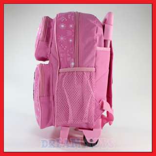 12 Sanrio Hello Kitty Pink Roller Backpack   Rolling  