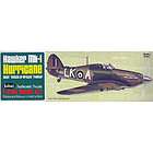 Balsa wood airplane model Guillows Supermarine Spitfire, WOOD STYRENE 