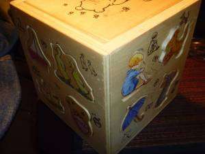   Winnie the Pooh A bear and his things Wooden Puzzle Box   complete