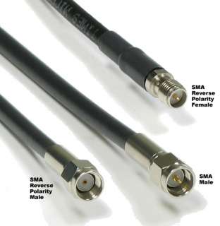 LMR 400 Coax 50ft Base Station Antenna Cable N RP SMA  