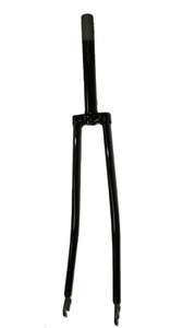   Steel Fork 1 Threaded Black .27 bike fork.27 bicycle fork 153444