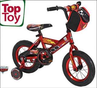 New 12 inch Kid DISNEY CARS LIGHTNING MCQUEEN BIKE with Toys BICYCLE 