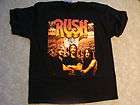 RUSH BEYOND THE LIGHTED STAGE T SHIRT OFFICIAL large