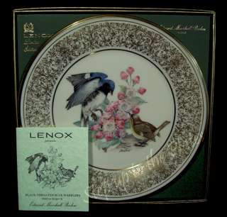   Boehm Collector Bird Plates Complete with both boxes & COA MINT  