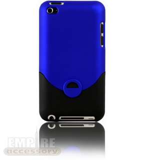 BLUE HARD CASE FOR APPLE IPOD TOUCH ITOUCH 4G 4TH Gen Generation 