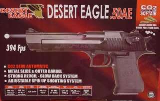   EAGLE .50AE SEMI AUTO Blow Back METAL SLIDE abs Body 394fps  