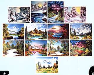 BOB ROSS, 3 disc DVD SET, Series 2 Teaches13 Paintings  