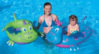 INFLATABLE POOL TOY BOAT Friendly Dragon BLUE OR GREEN 6942138906264 