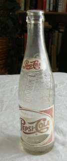 Vintage Pepsi Cola Bottle New York  
