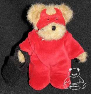  Bear Boyds Plush Toy Stuffed Animal Devil Costume Halloween Retired 