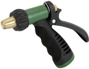   INSULATED GARDEN HOSE SPRAY BRASS NOZZLE MAKES A GREAT GIFT  