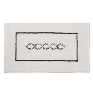  Provence Bath Rug   Gray, 30 x 50   Frontgate