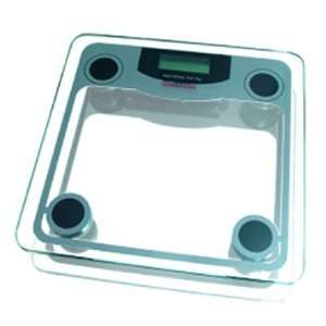   Digiweigh 440 lbs Glass Digital Bathroom Scale