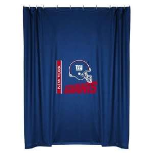 New York Giants Bathroom Shower Curtain 