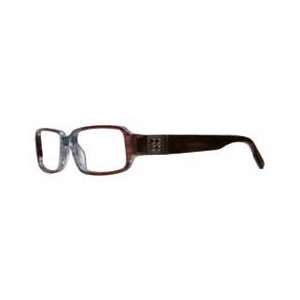  BCBG SAVINO Eyeglasses Brown Grey Fade Frame Size 54 17 