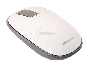 Microsoft Explorer Touch Mouse U5K 00033 White 5 Buttons Touch Scroll 