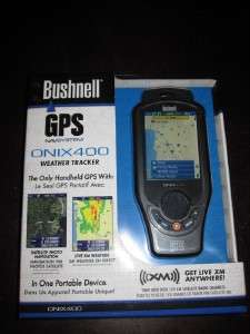 New Bushnell Handheld GPS WeatherTracker Onix 400 29757364005  