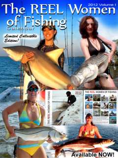 The REEL Women of Fishing 2012 Calendar Limited Collectable 