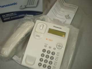 New PANASONIC KX TSC11W PHONE TELEPHONE w/ CALLER ID  