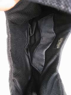 CALVIN KLEIN Black Quilted Wristlet Clutch Handbag  