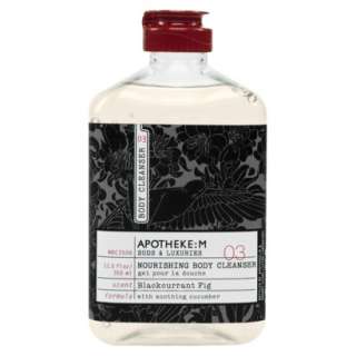 ApothekeM Blackcurrent Fig Nourishing Body Cleanser   10.5 oz product 