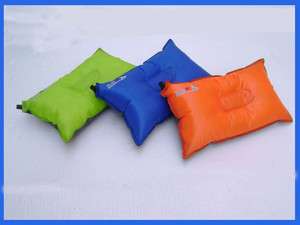 New Self Inflatable Air Pillow Camping GREEN CT12  