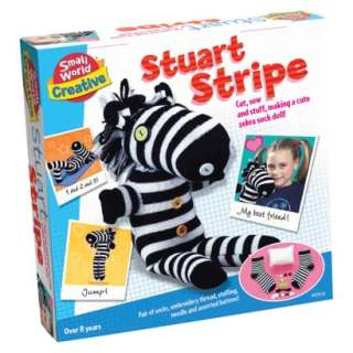 Small World Toys Stuart Stripe Sock Doll Kit.Opens in a new window