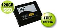 OCZ Vertex Turbo OCZSSD2 1VTXT120G 2.5 inch 120GB SATA II MLC Internal 