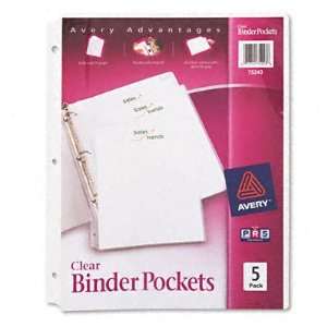  New Ring Binder Polypropylene Pockets 8 1/2 x 11 Case Pack 